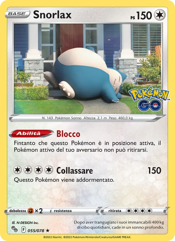 Snorlax card image