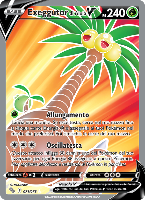 Exeggutor di Alola V