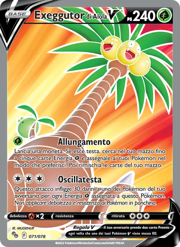 Exeggutor di Alola V card image