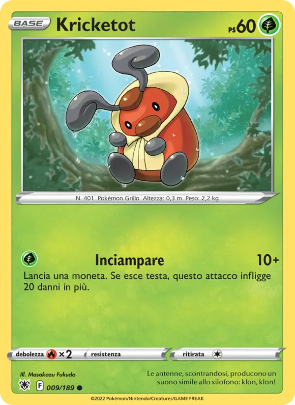 Kricketot card image