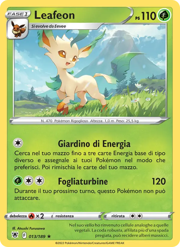 Leafeon card image