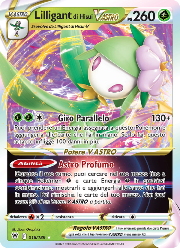 Lilligant di Hisui V ASTRO