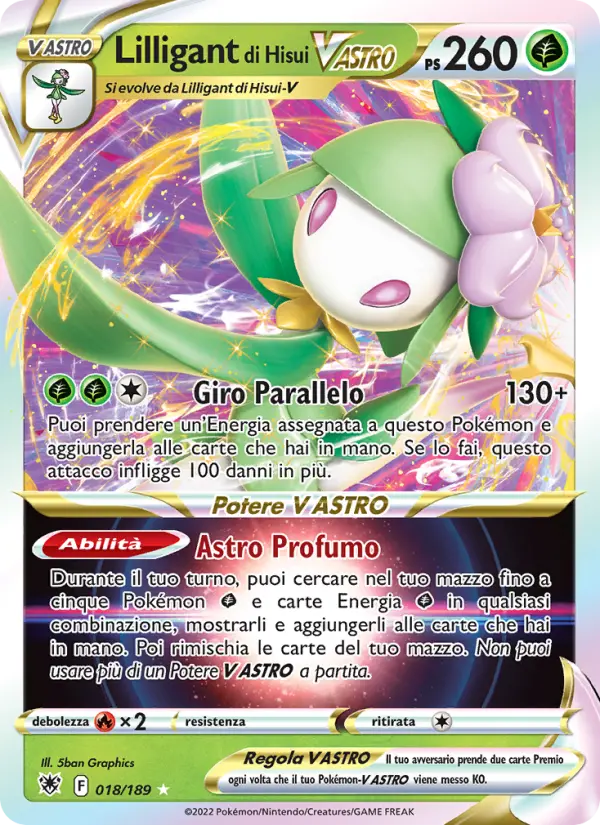Lilligant di Hisui V ASTRO card image