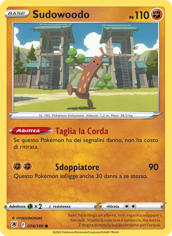 Sudowoodo card image