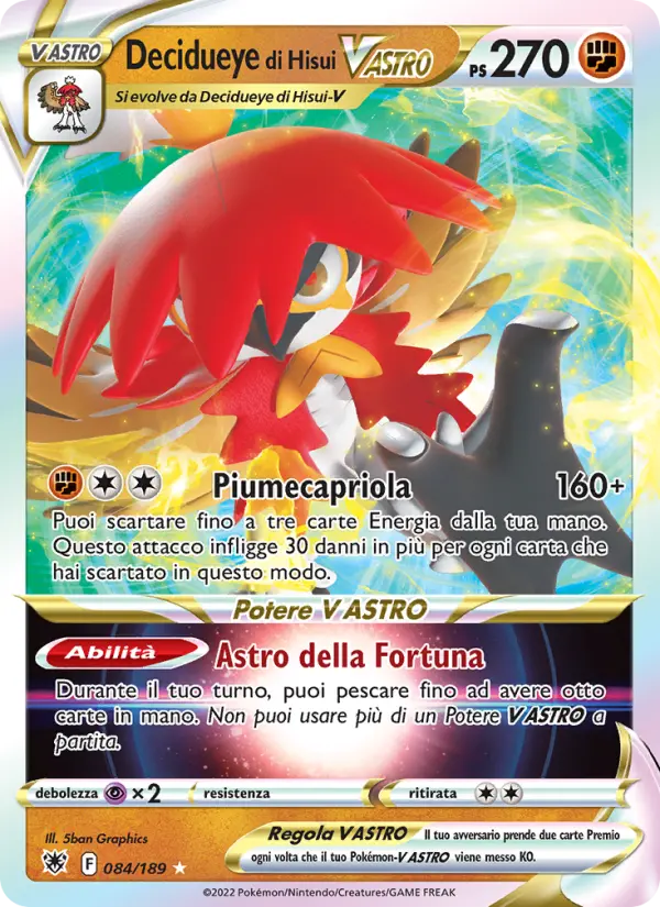 Decidueye di Hisui V ASTRO card image