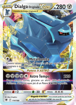 Dialga Originale V ASTRO