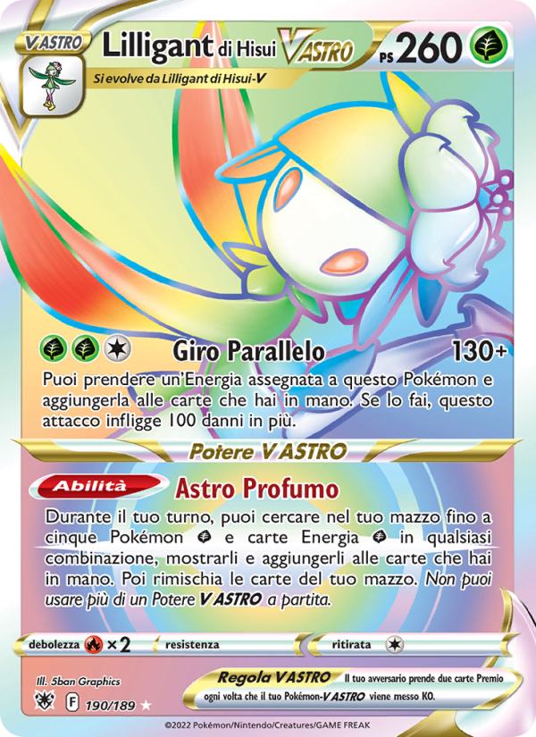 Lilligant di Hisui V ASTRO