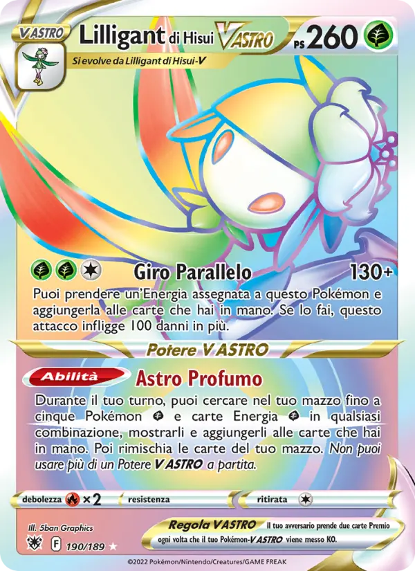 Lilligant di Hisui V ASTRO card image