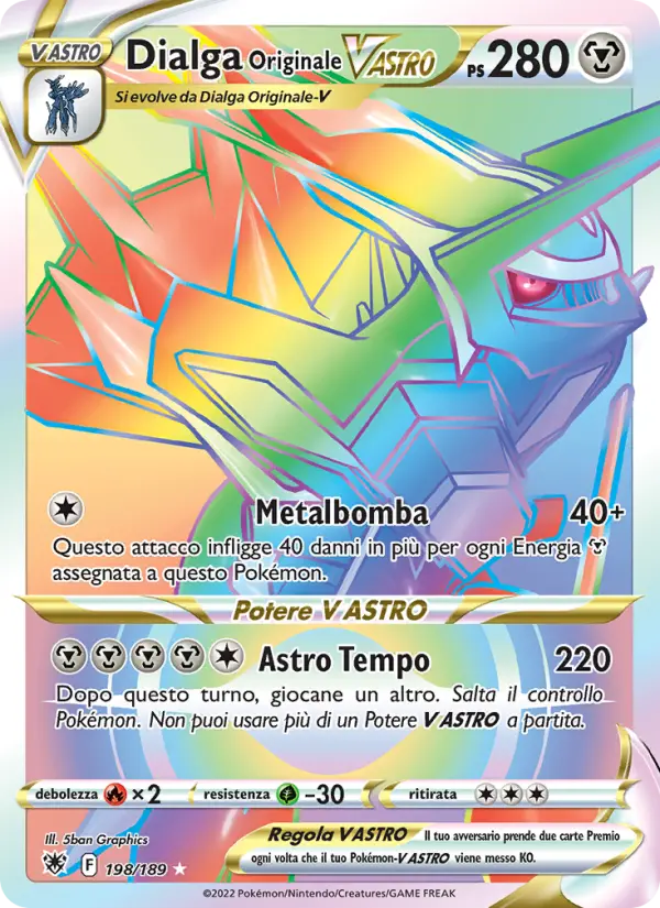 Dialga Originale V ASTRO card image