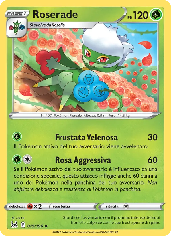 Roserade card image