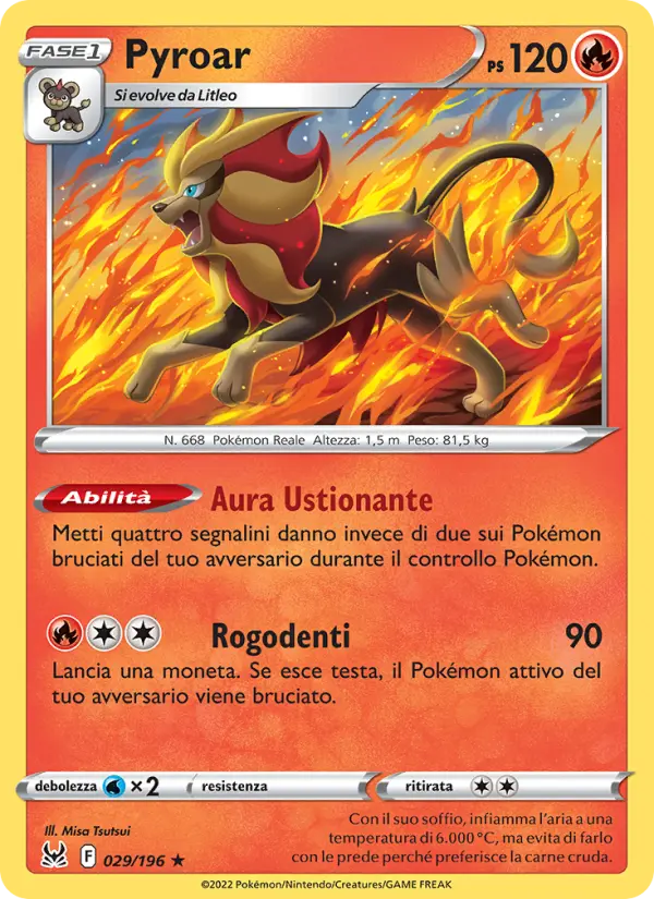 Pyroar card image