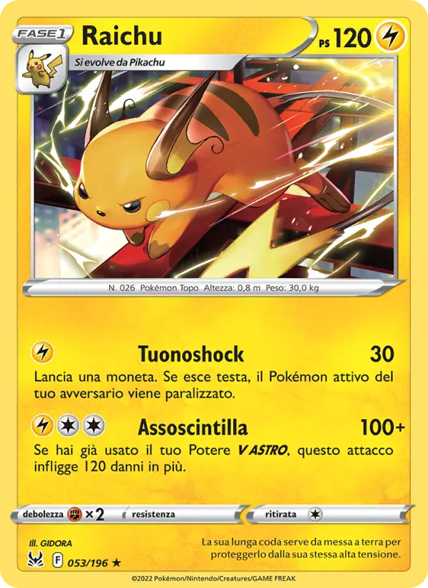 Raichu card image