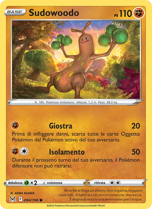 Sudowoodo card image
