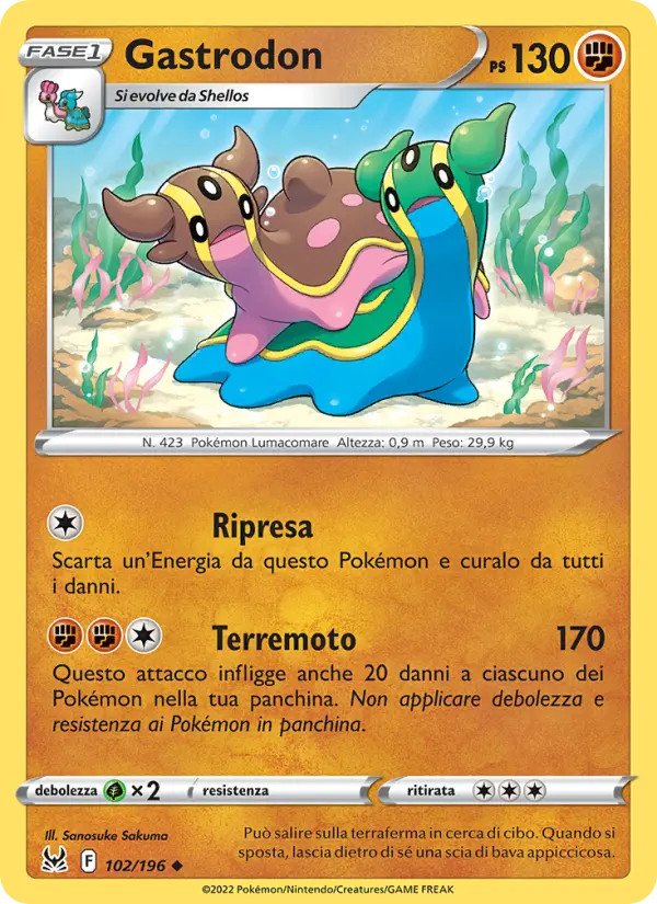 Gastrodon card image