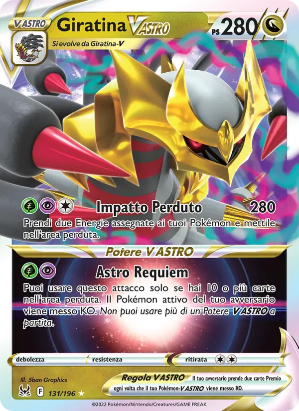 Giratina V ASTRO card image
