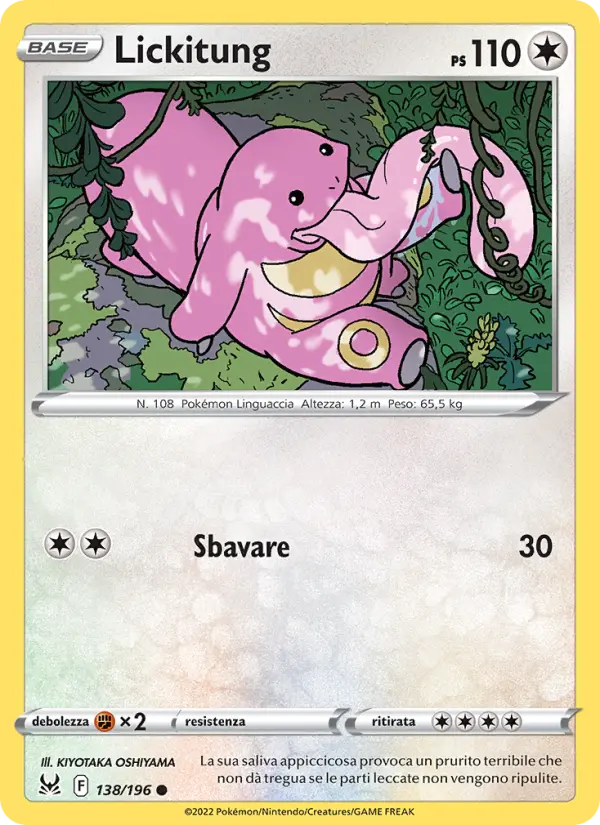 Lickitung card image