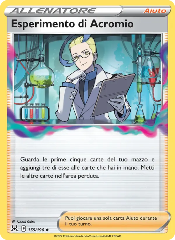 Esperimento di Acromio card image