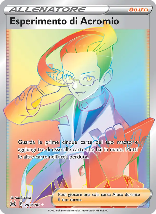 Esperimento di Acromio card image