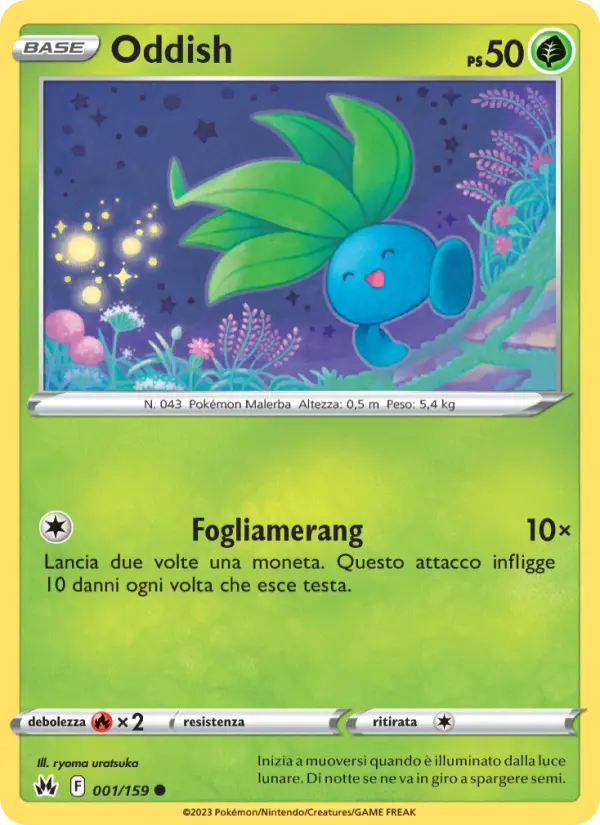 Oddish card image