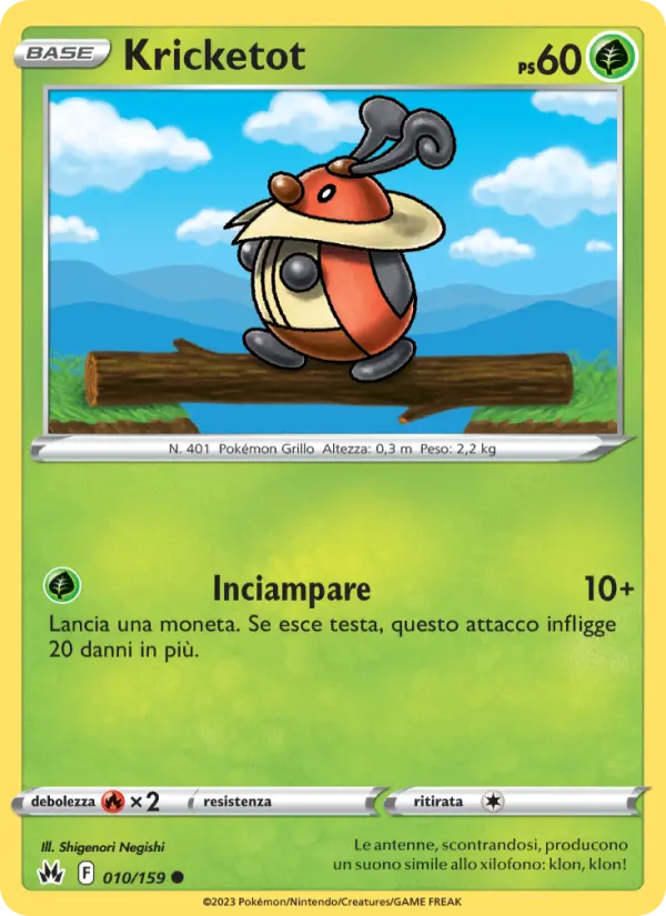 Kricketot card image