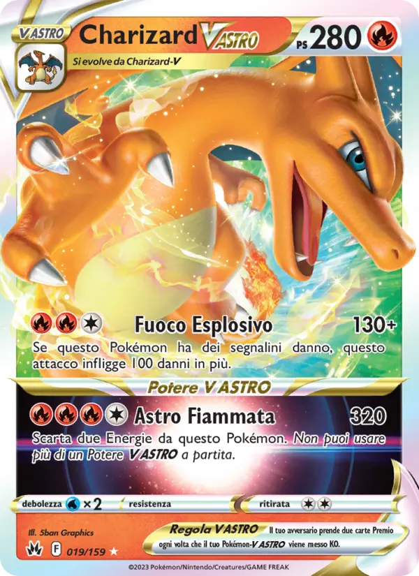 Charizard V ASTRO card image