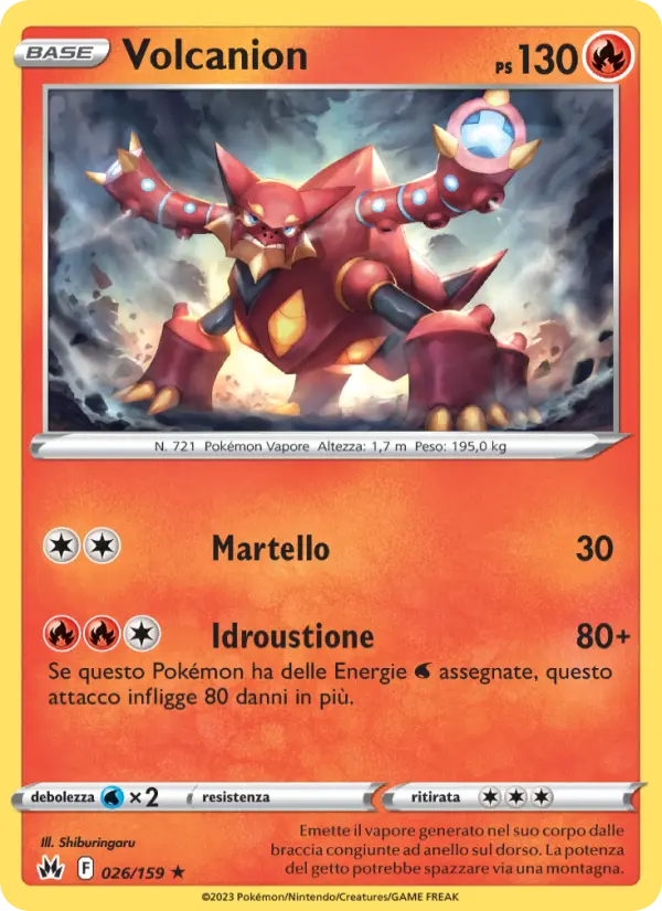Volcanion card image
