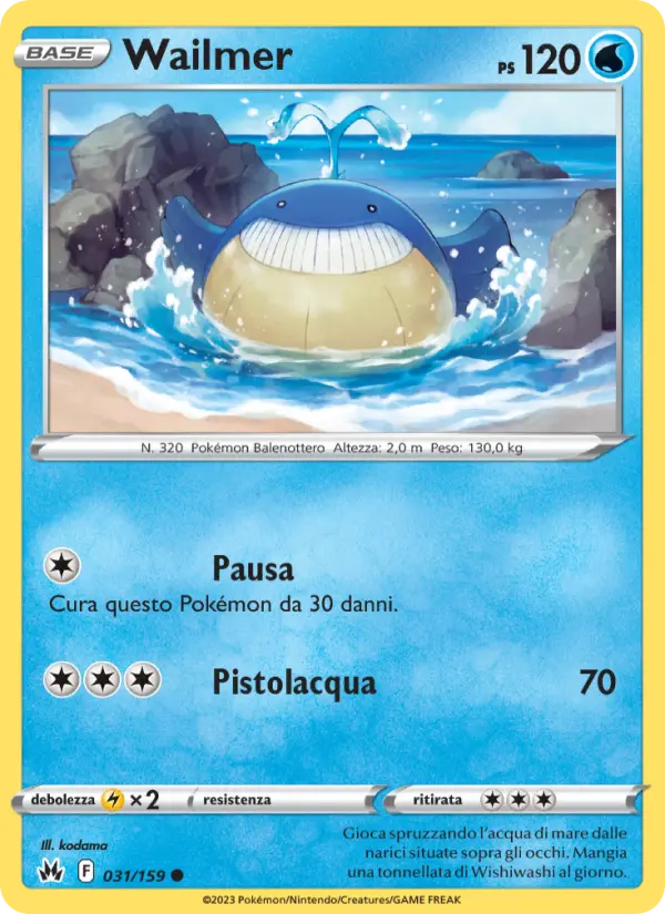 Wailmer card image