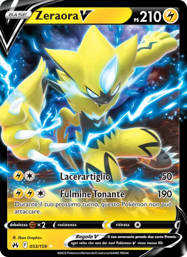 Zeraora V card image