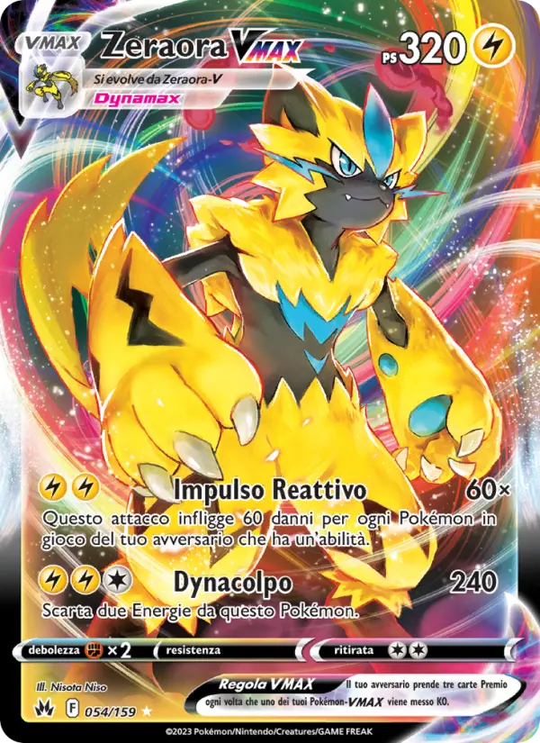 Zeraora VMAX card image