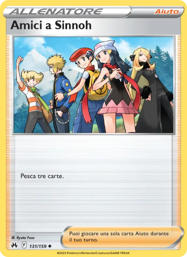Amici a Sinnoh card image