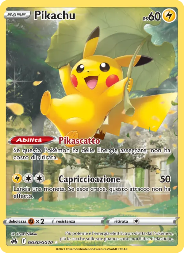 Pikachu card image