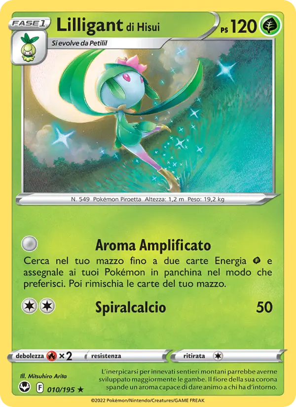 Lilligant di Hisui card image