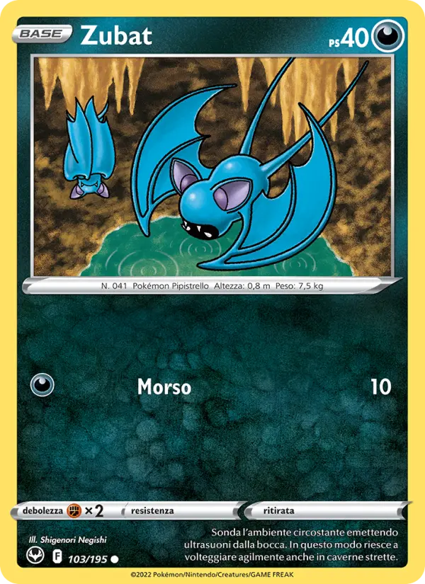 Zubat card image