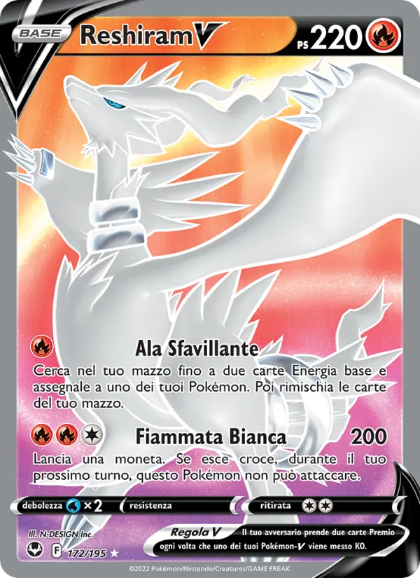 Reshiram V card image