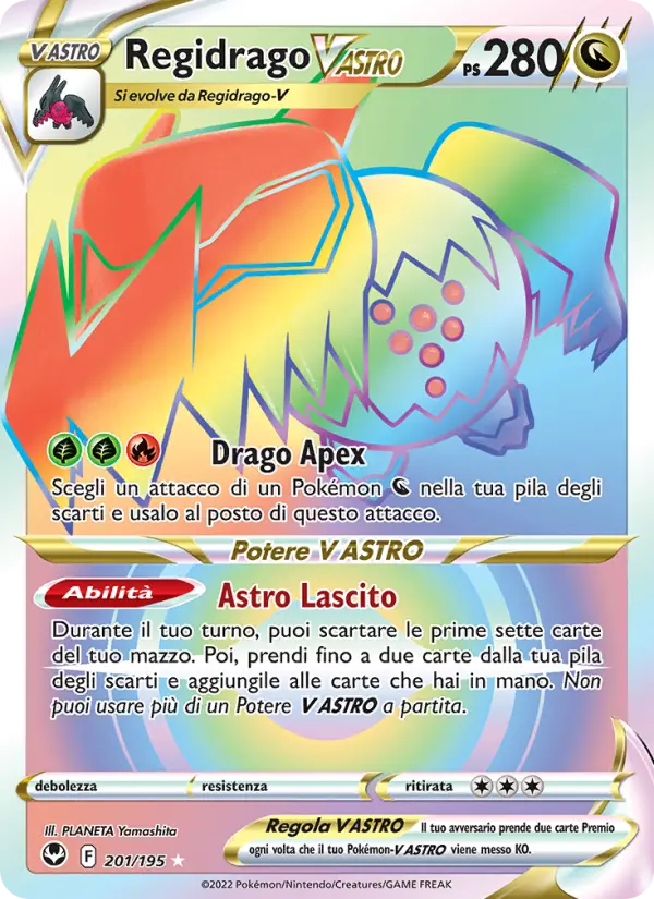 Regidrago V ASTRO card image