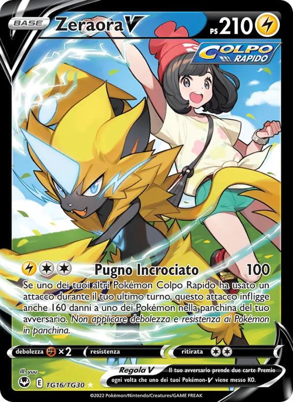 Zeraora V card image