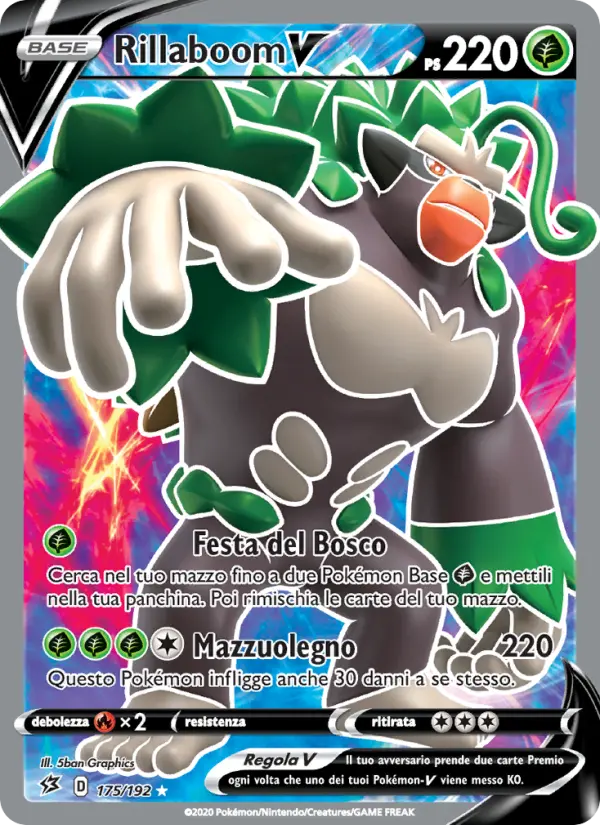 Rillaboom V card image