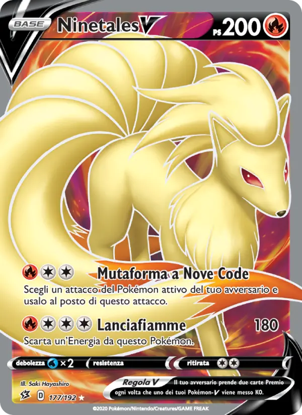 Ninetales V card image