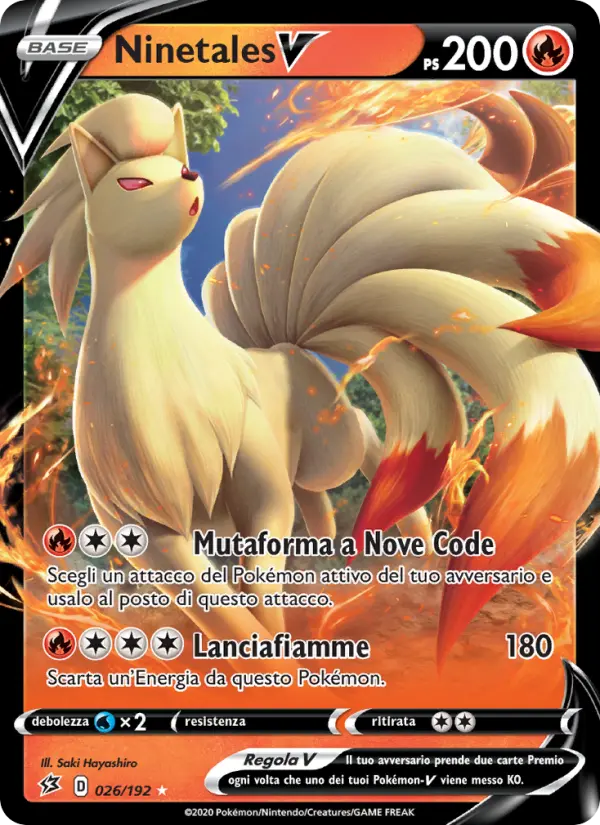 Ninetales V card image