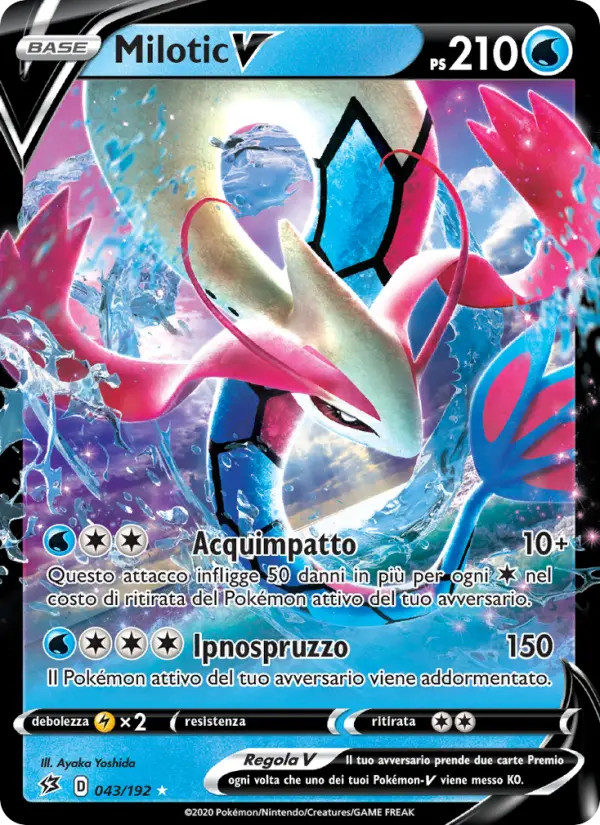 Milotic V card image
