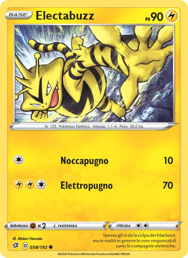 Electabuzz card image