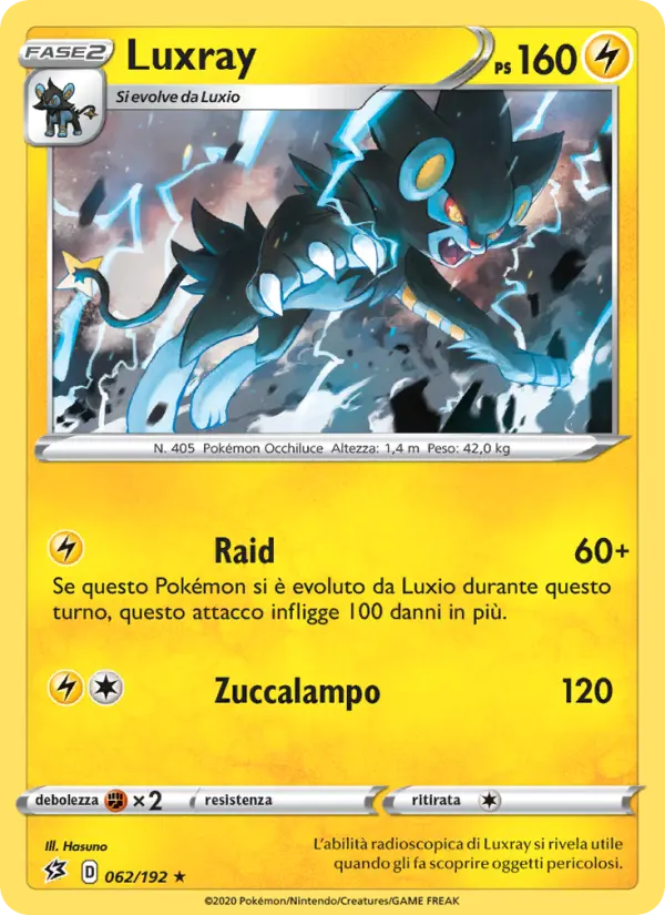 Luxray card image