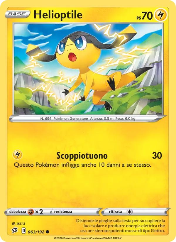 Helioptile card image
