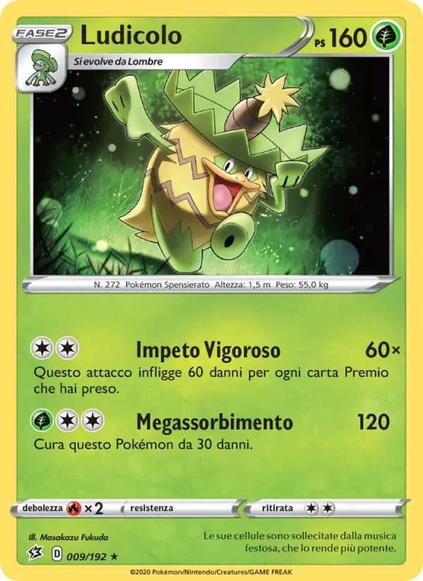 Ludicolo card image
