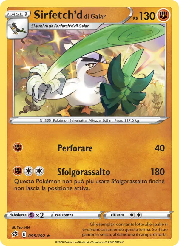 Sirfetch'd di Galar card image
