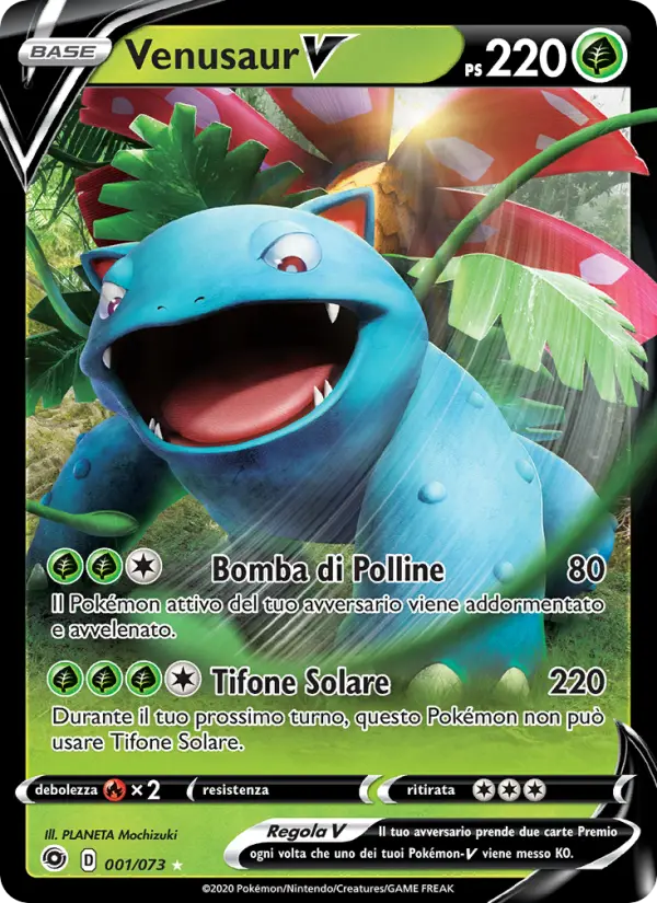 Venusaur V card image