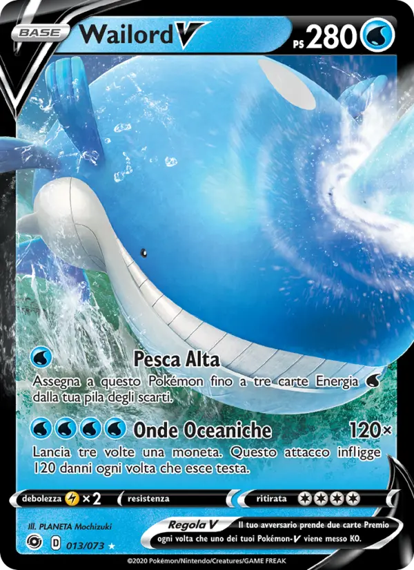 Wailord V card image