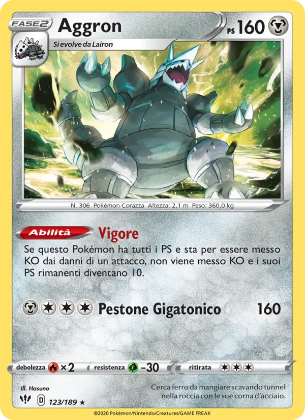 Aggron card image