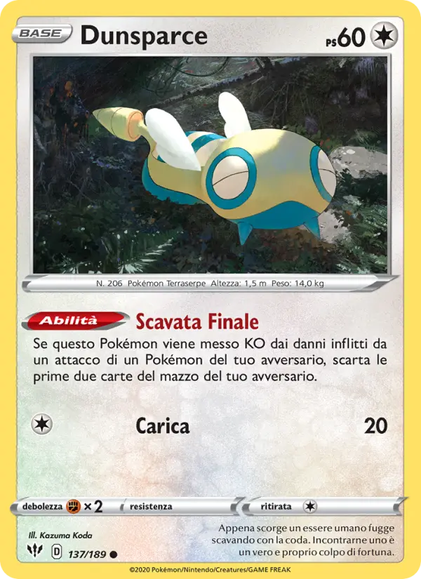 Dunsparce card image