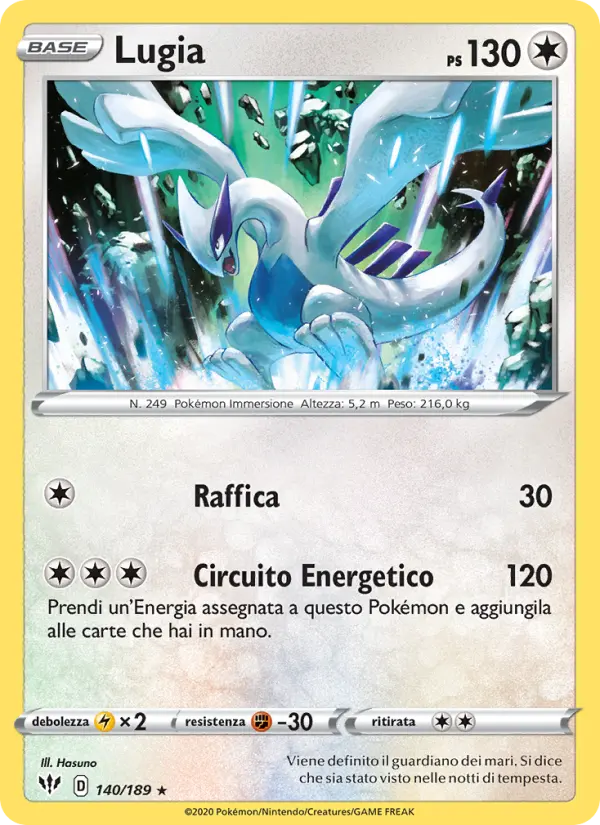 Lugia card image